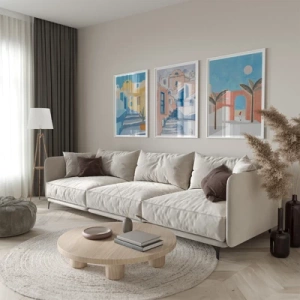 Greek dream - Inspiration for the living room