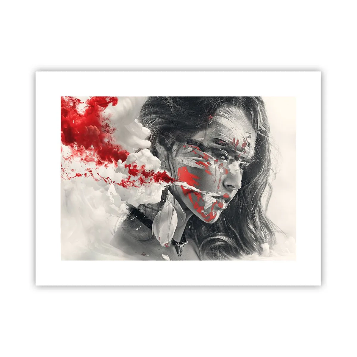 Poster - Smoke of Absurdity - 40x30 cm