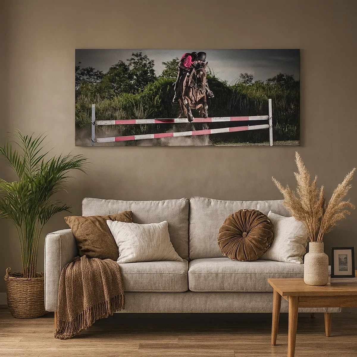 Canvas picture - Together for Victory - 30x30 cm