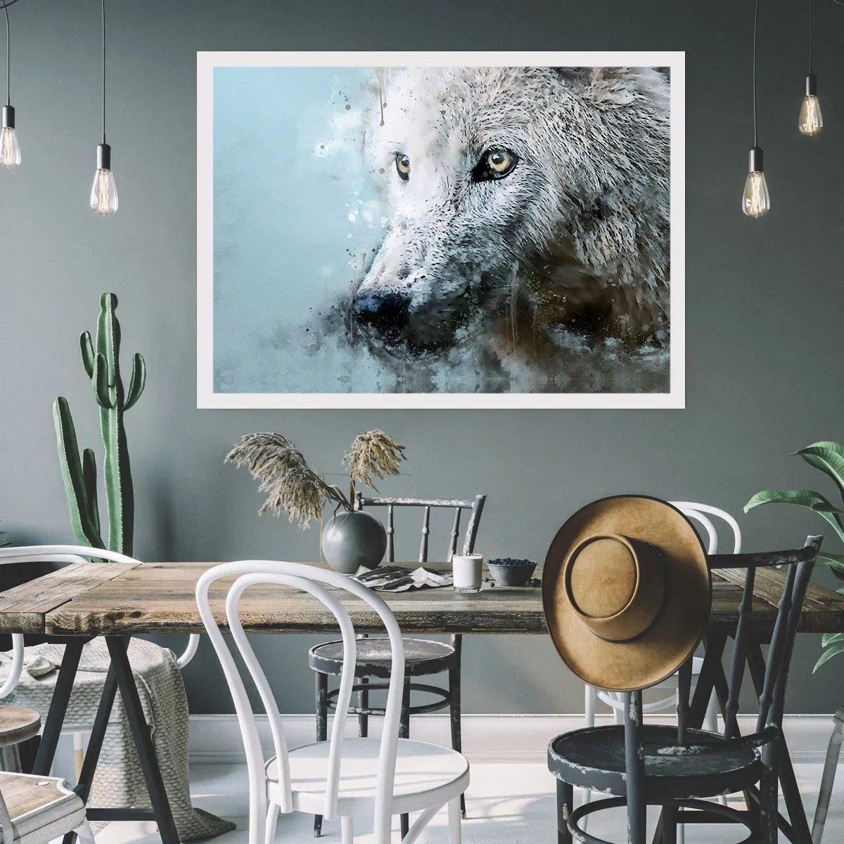 Poster - Meet Wolf Soul - 91x61 cm