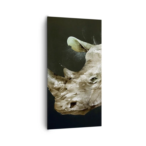 Canvas picture - Real Man Power - 65x120 cm