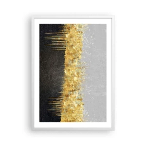 Poster in white frmae - In and Up - 50x70 cm