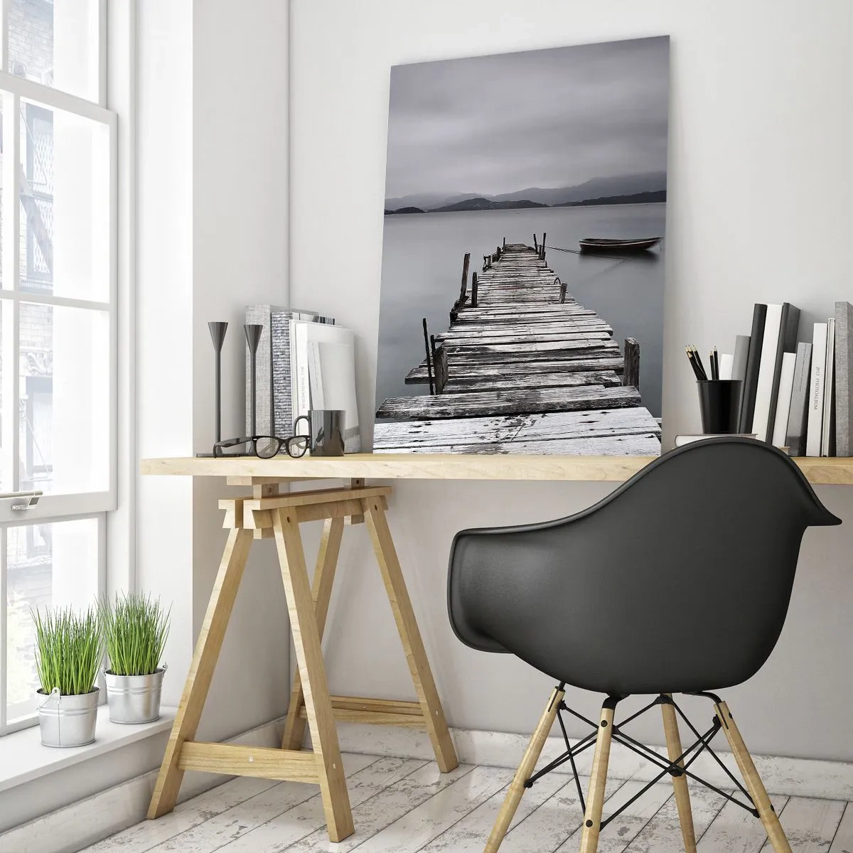 Glass picture - Tomorrow You Can Go - 50x70 cm