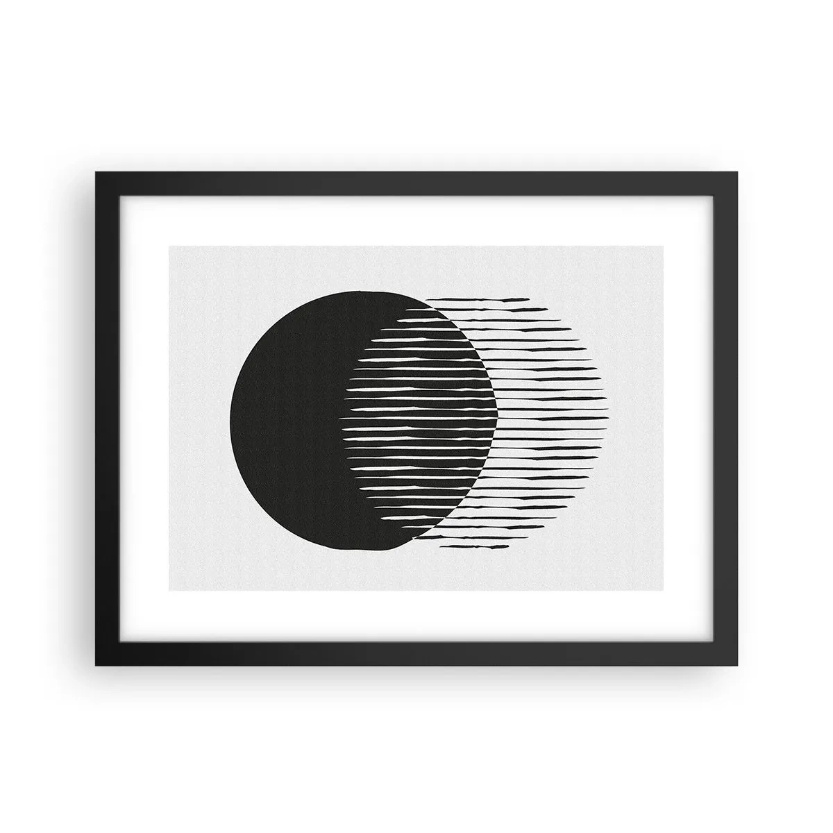 Poster in black frame - His Alter Ego - 40x30 cm