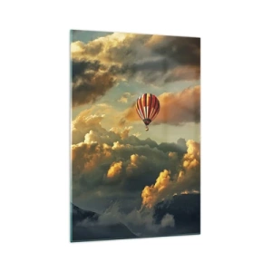 Glass picture - I Like Flying - 70x100 cm