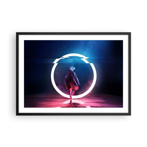 Poster in black frame - Between Worlds - 70x50 cm