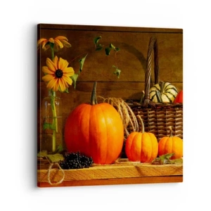 Canvas picture - Rustic Composition - Fruit of Autumn - 30x30 cm