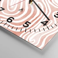 Clock face with numbers