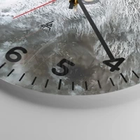 Clock face with numbers