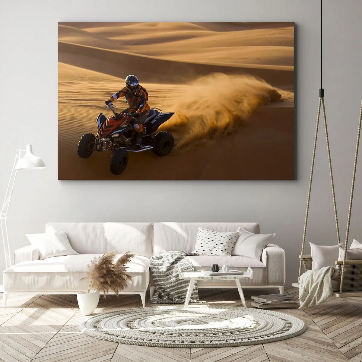 Canvas picture - On Sand Waves - 120x80 cm