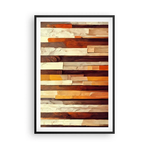Poster in black frame - Anthem of Forest Birds - 61x91 cm