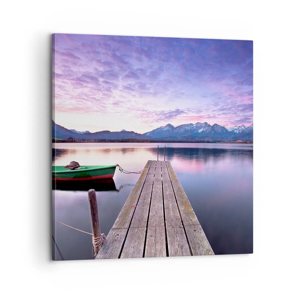 Canvas picture - Friendly Silence - 60x60 cm