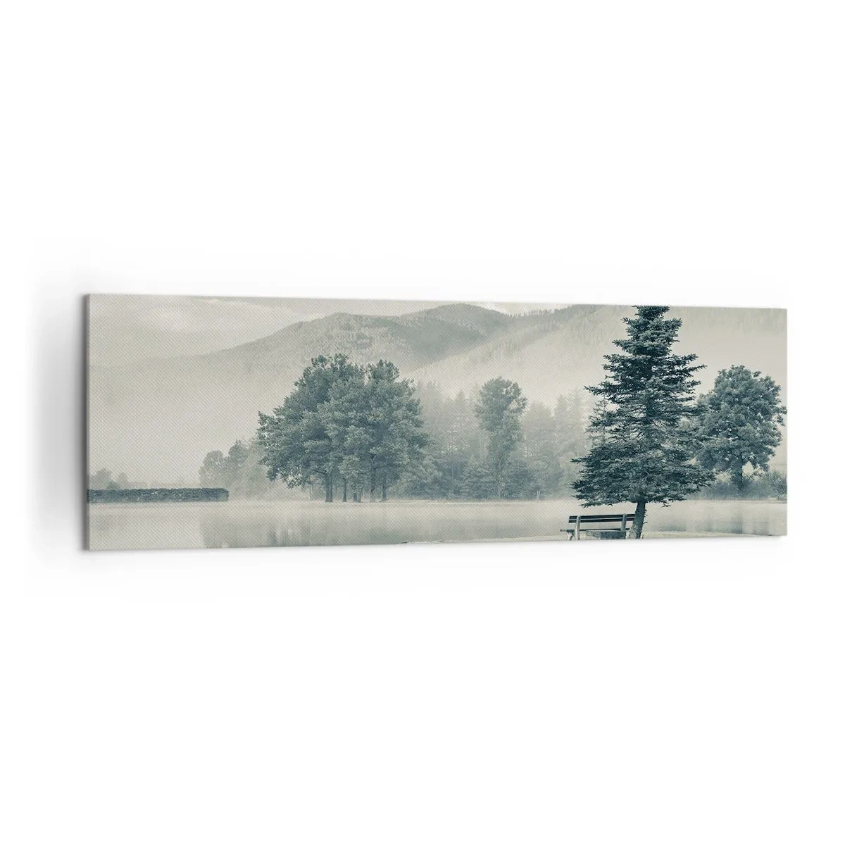Canvas picture - Lake Is Still Asleep - 160x50 cm