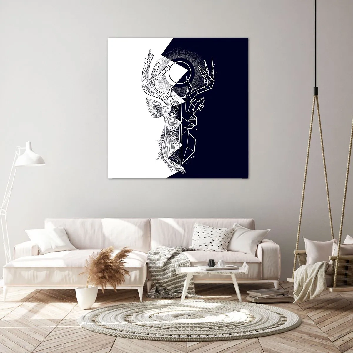 Canvas picture - Struggle and Unity of the Opposites - 60x60 cm