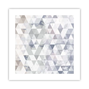Poster - In the Rhythm of a Triangle - 40x40 cm