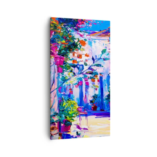 Canvas picture - Impression - Italian Alley - 55x100 cm