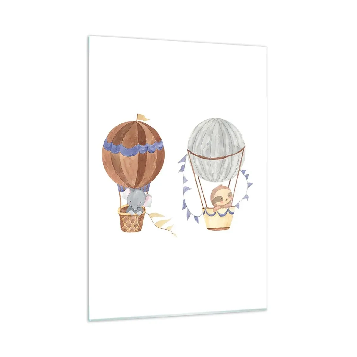 Glass picture - Friends in Travel - 50x70 cm