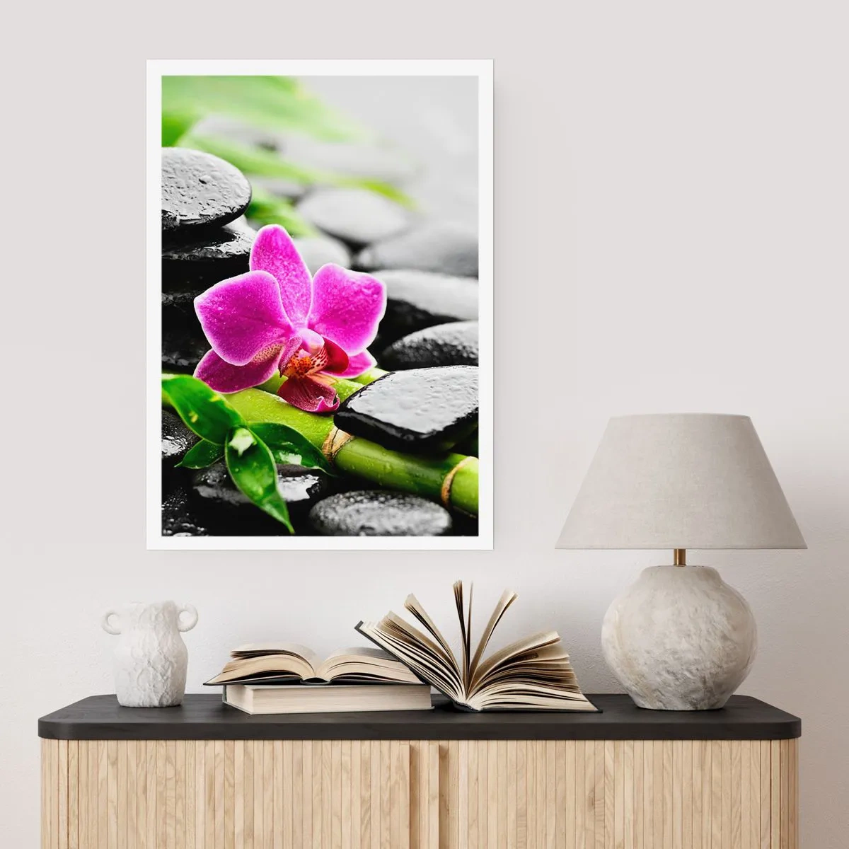 Poster - In a Peaceful Balance - 30x40 cm