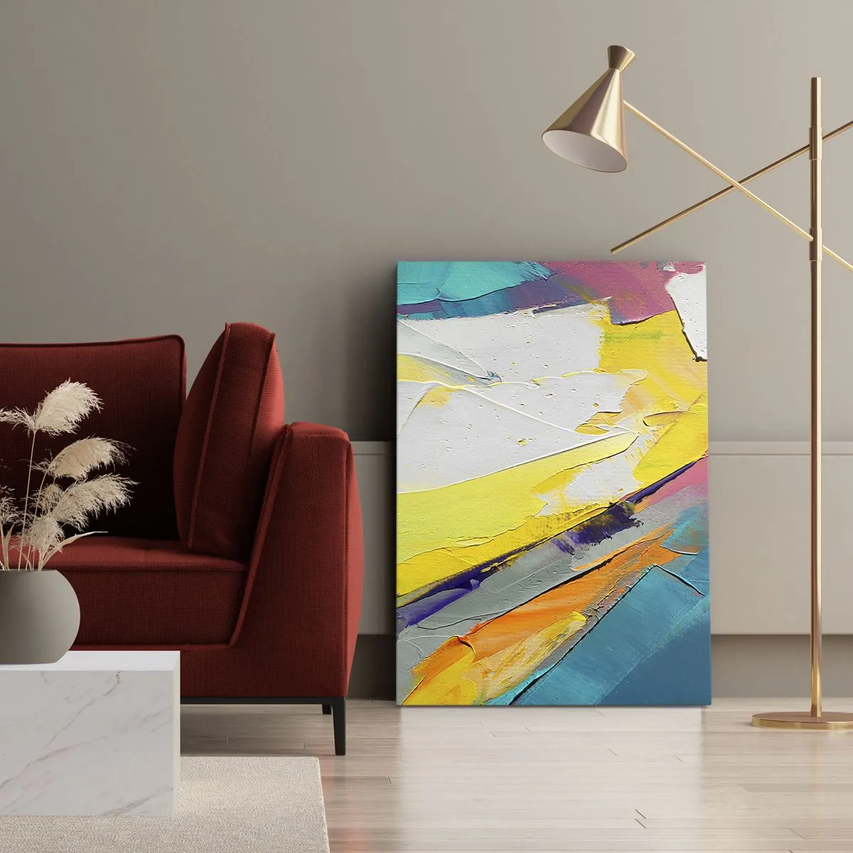 Canvas picture - Anatomy of Light - 50x70 cm