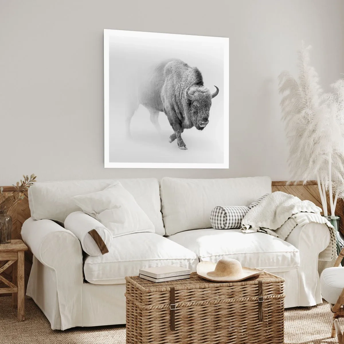 Poster - King of the Prairie - 60x60 cm