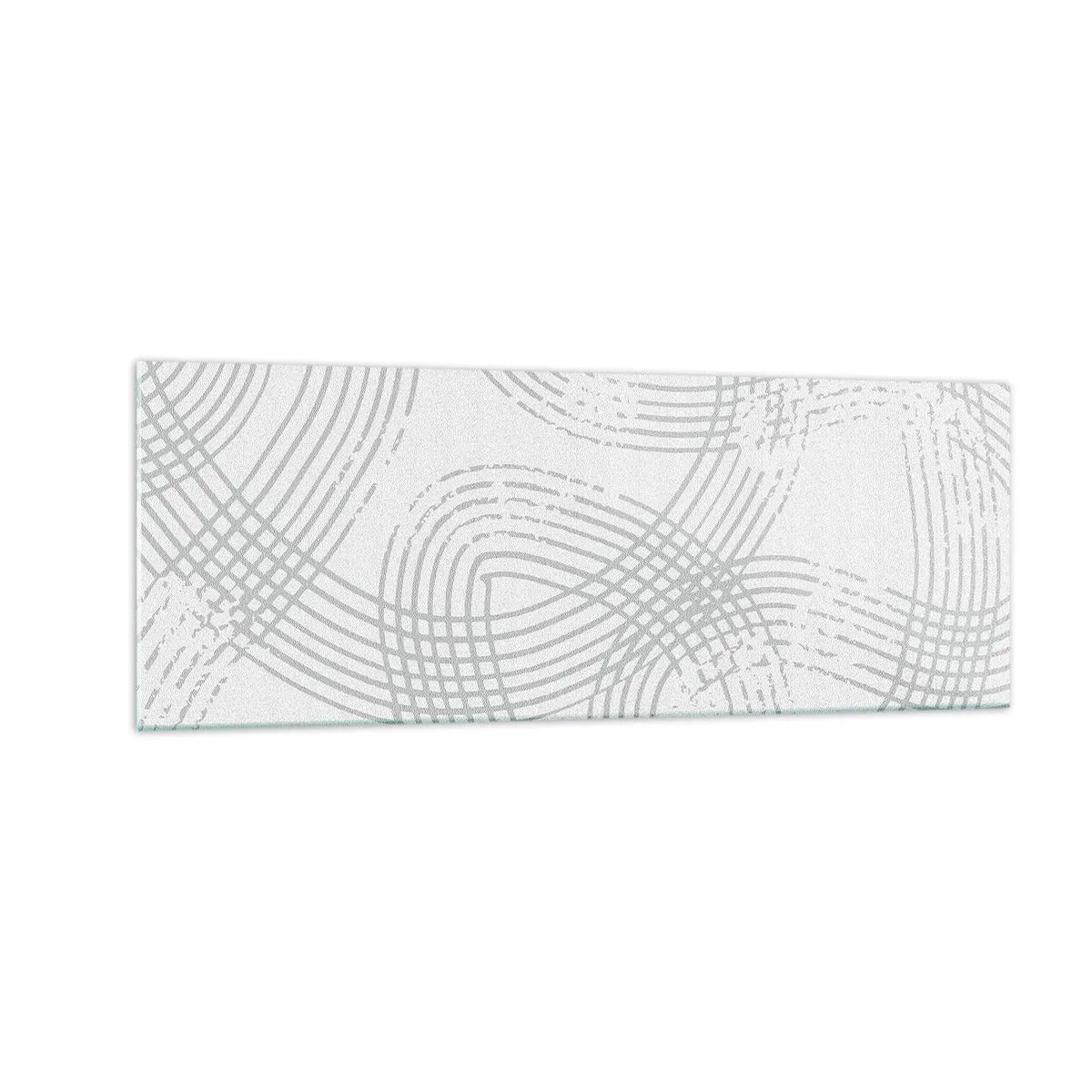 Glass picture - No Straight Line - 140x50 cm