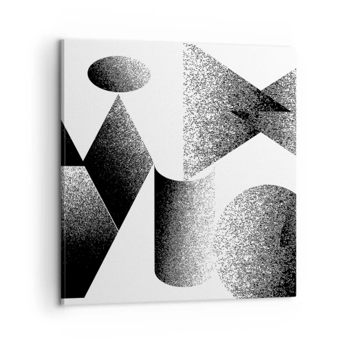 Canvas picture - Angles and Ovals - 60x60 cm