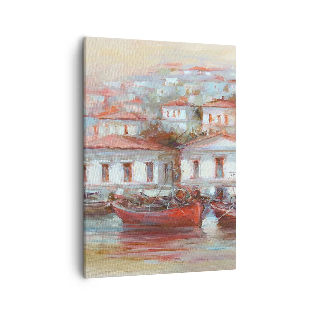 Canvas picture - Happy Town - 50x70 cm