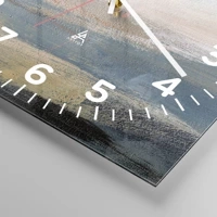 Clock face with numbers
