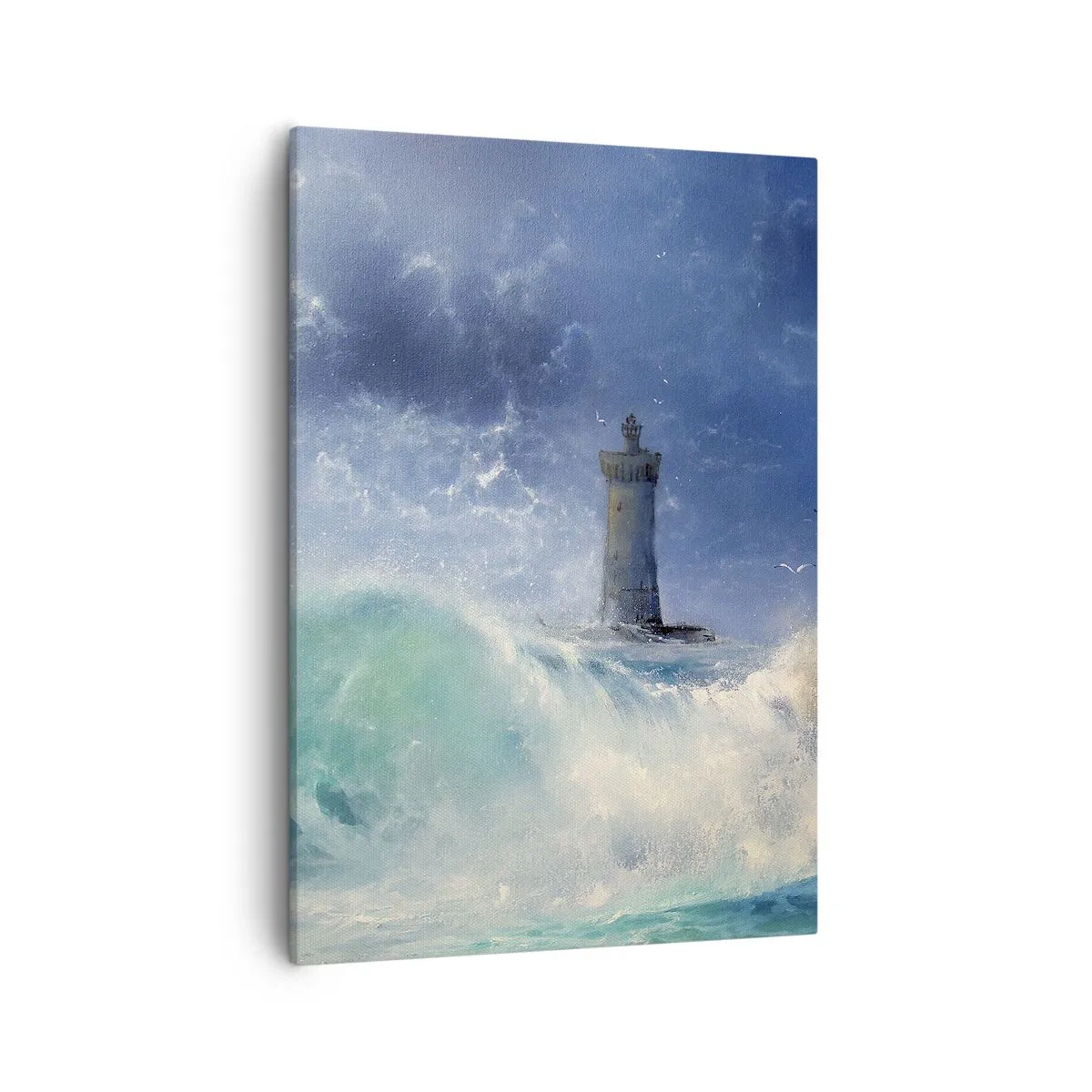 Canvas picture - Standing Guard against the Elements - 50x70 cm