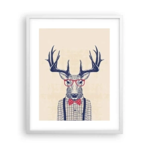 Poster in white frmae - Fun Extravagance - 40x50 cm