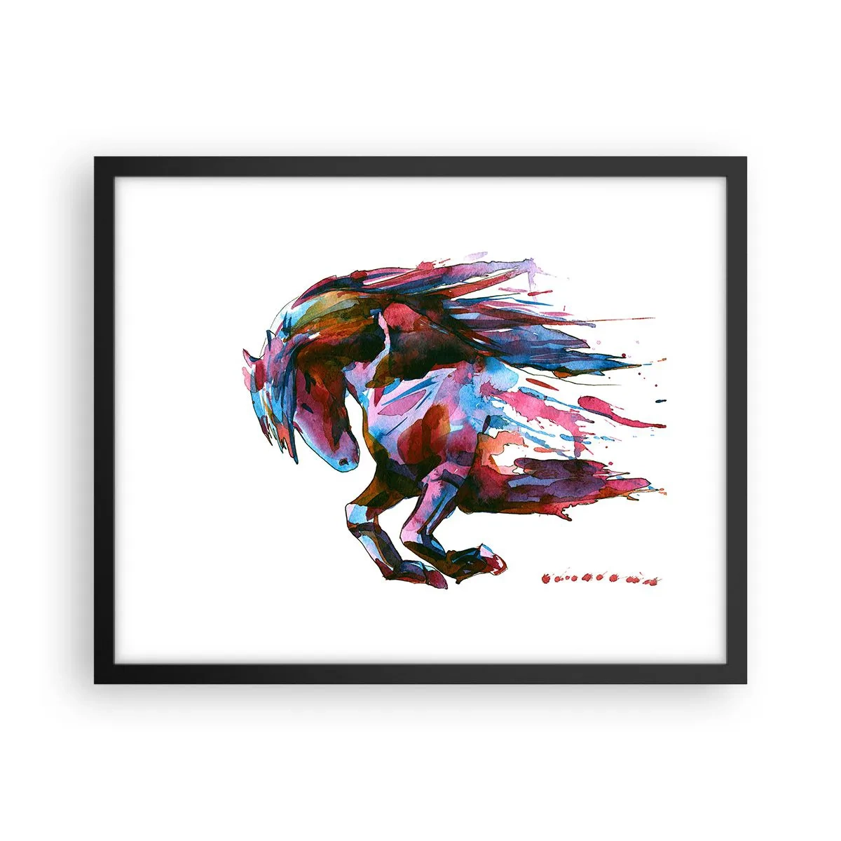 Poster in black frame - In Elation - 50x40 cm
