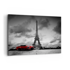 Canvas picture - Not So Long Ago in Paris - 100x70 cm