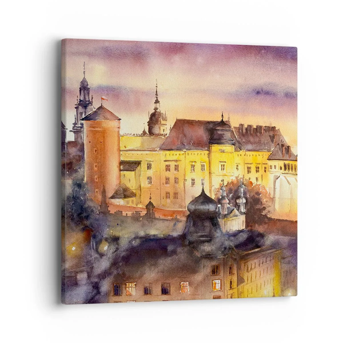 Canvas picture - History and Fairytale - 40x40 cm