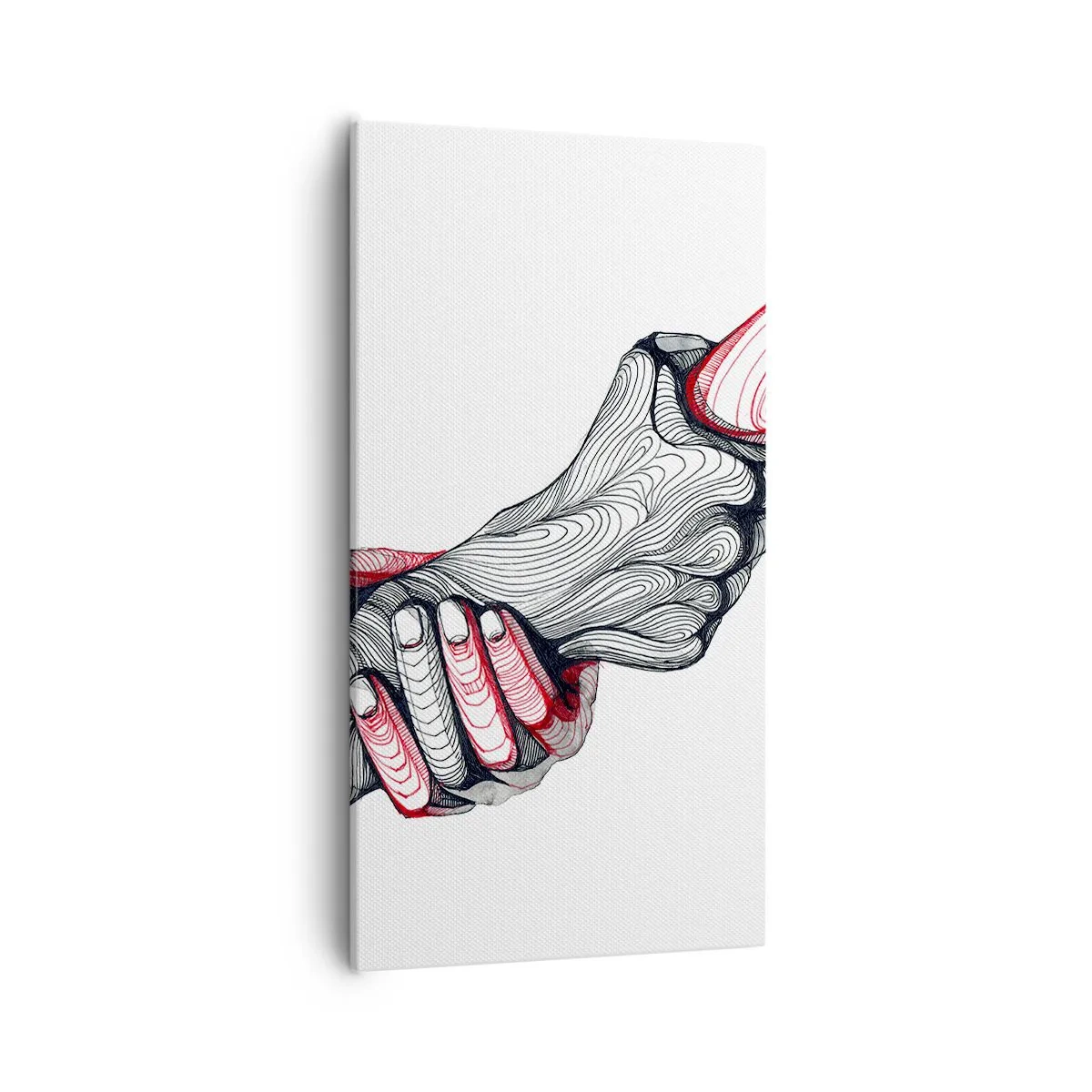 Canvas picture - You Are in Good Hands - 55x100 cm