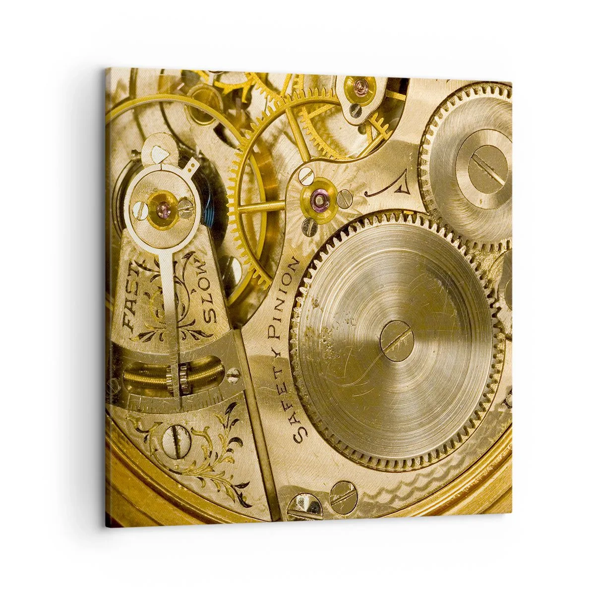 Canvas picture - Follow the Zeitgeist - 50x50 cm