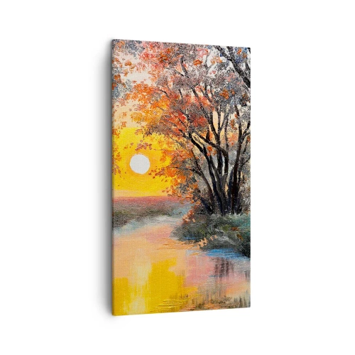 Canvas picture - Autumn Impressions - 45x80 cm