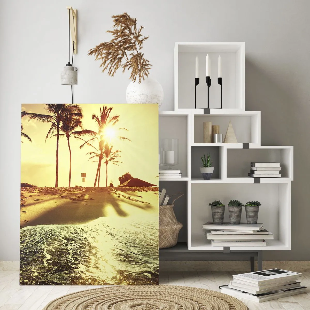 Glass picture - Californian Afternoon - 70x100 cm