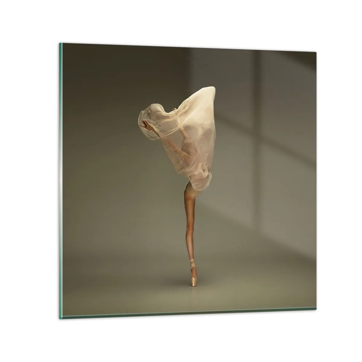 Glass picture - About To Fly - 40x40 cm