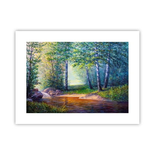 Poster - Idyllic Scenery - 40x30 cm
