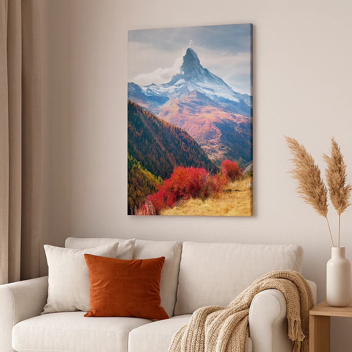 Canvas picture - Alpine Autumn - 50x70 cm