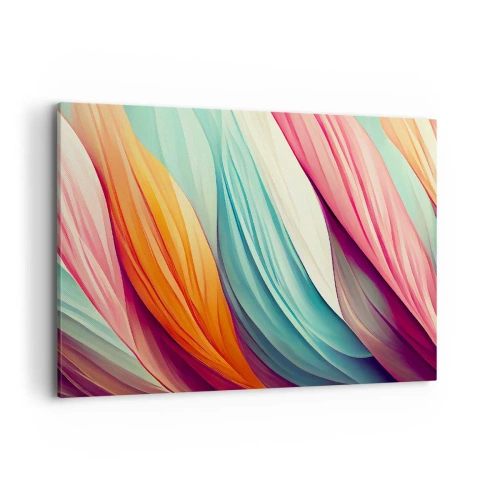 Canvas picture - Rainbow Knot - 120x80 cm