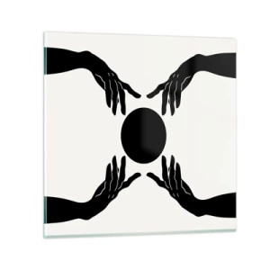 Glass picture - Secret Sign - 50x50 cm