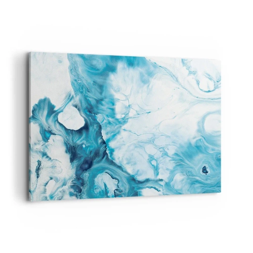 Canvas picture - Concert of Blue - 120x80 cm