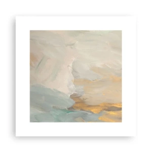 Poster - Abstract: Land of Gentleness - 30x30 cm