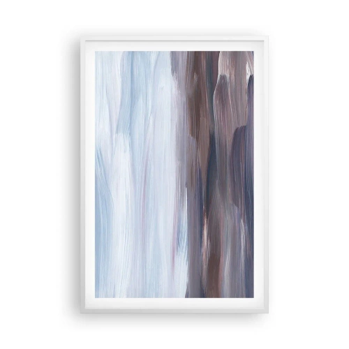 Poster in white frmae - Elements: Water - 61x91 cm