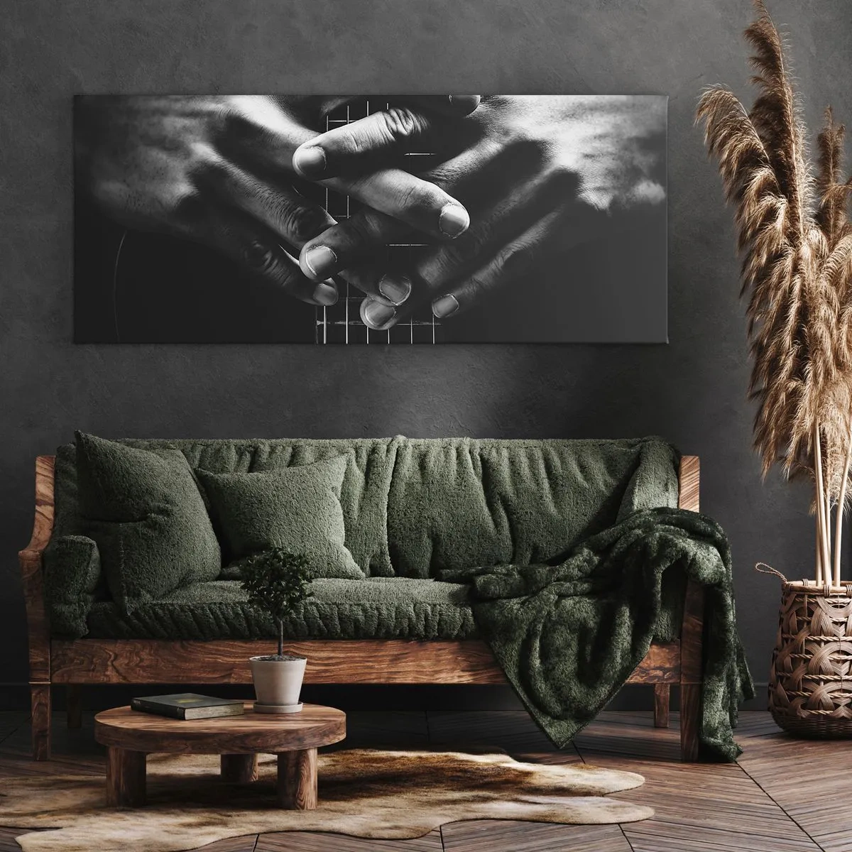 Canvas picture - Artist's Prayer - 120x50 cm