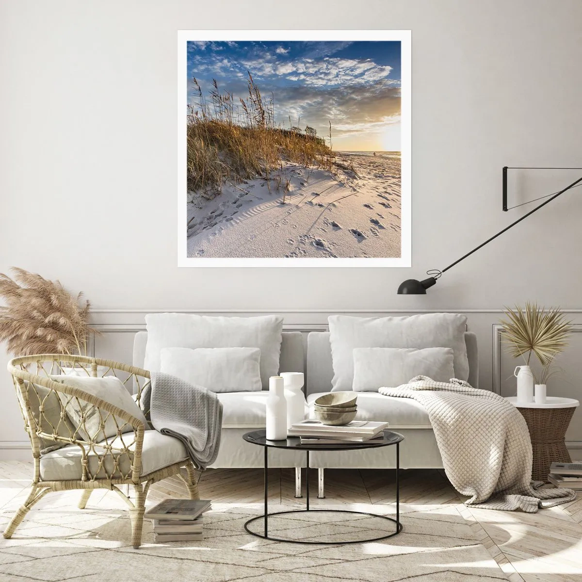 Poster - Invitation to a Walk - 60x60 cm