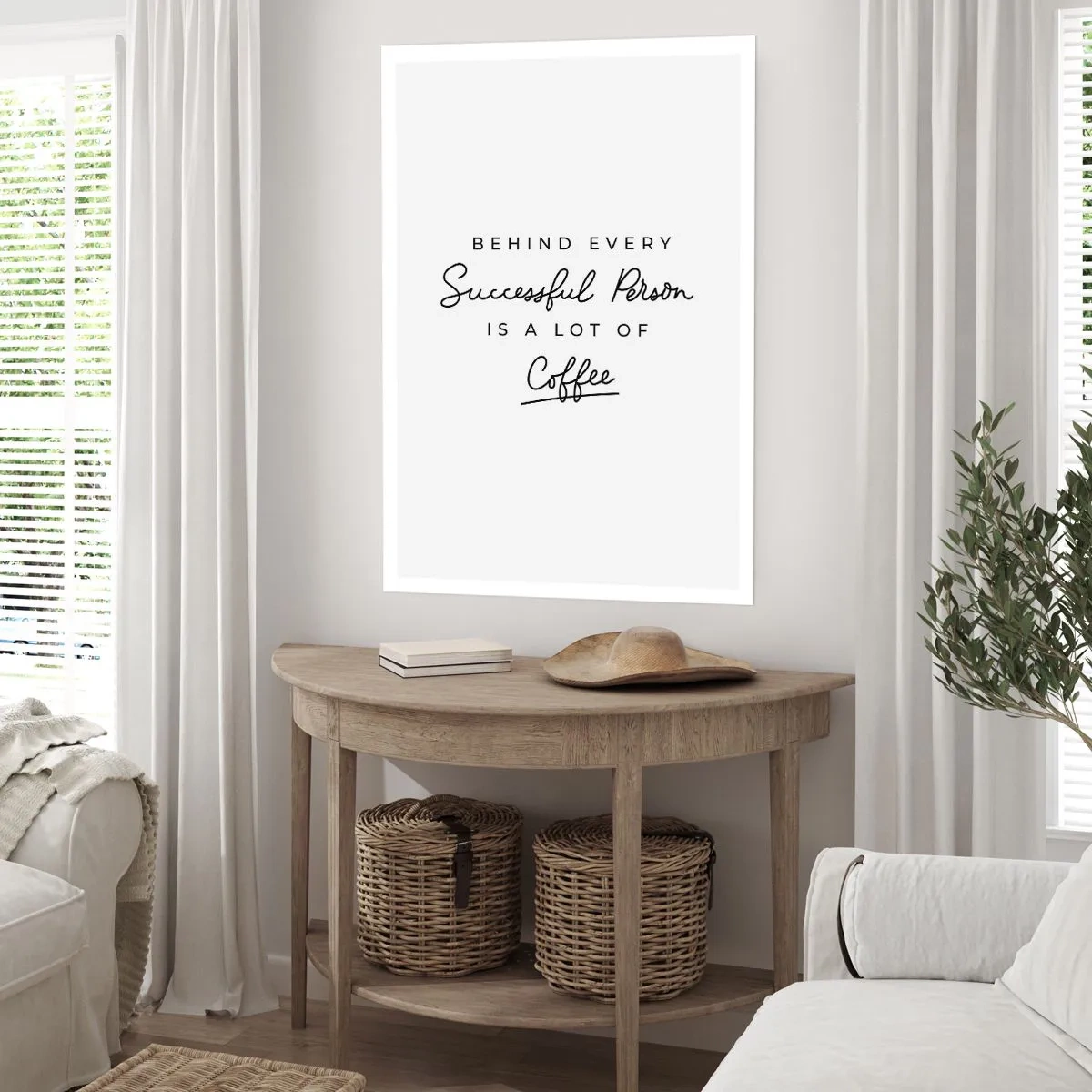 Poster - Secret of Success - 30x40 cm