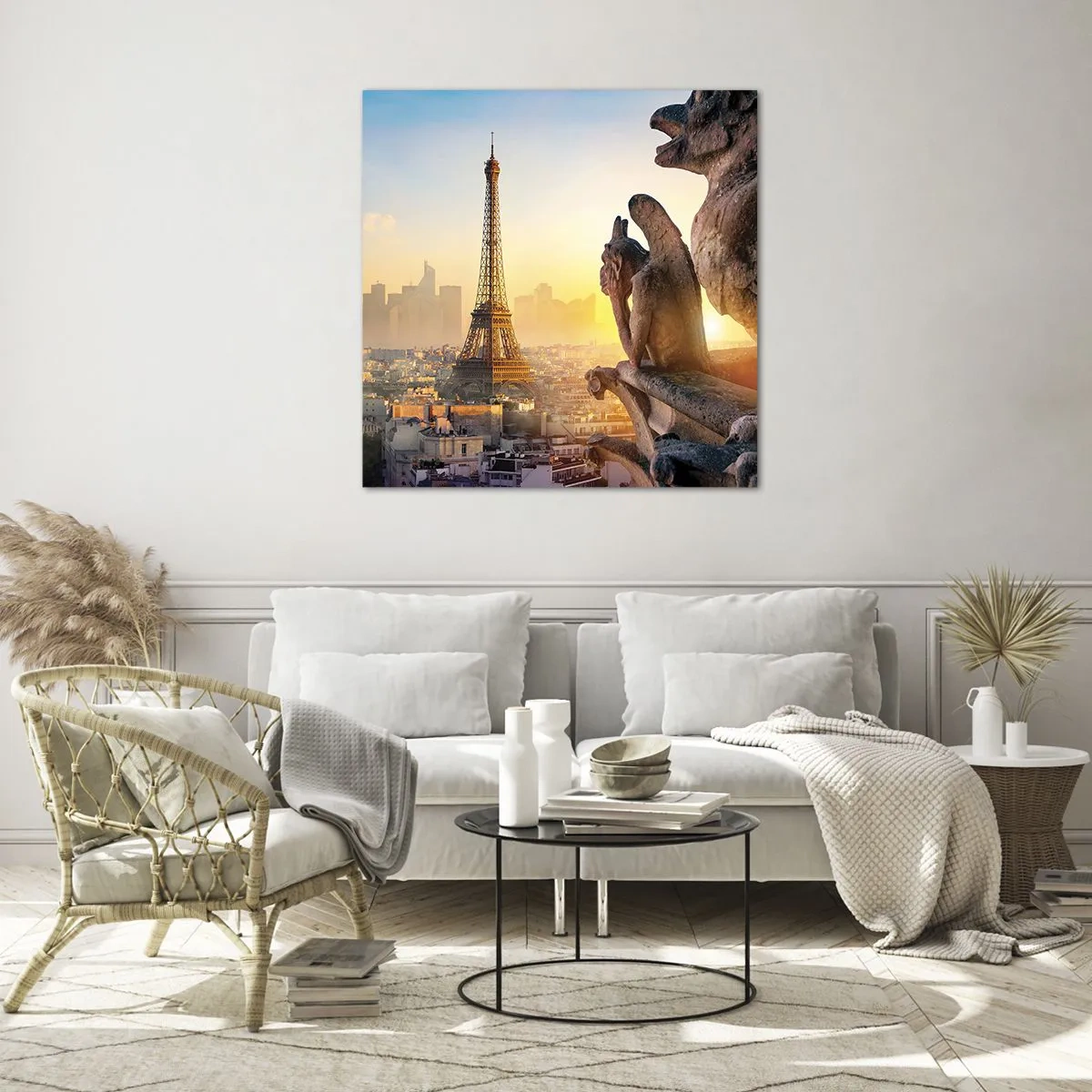 Glass picture - Much Has Changed… - 60x60 cm