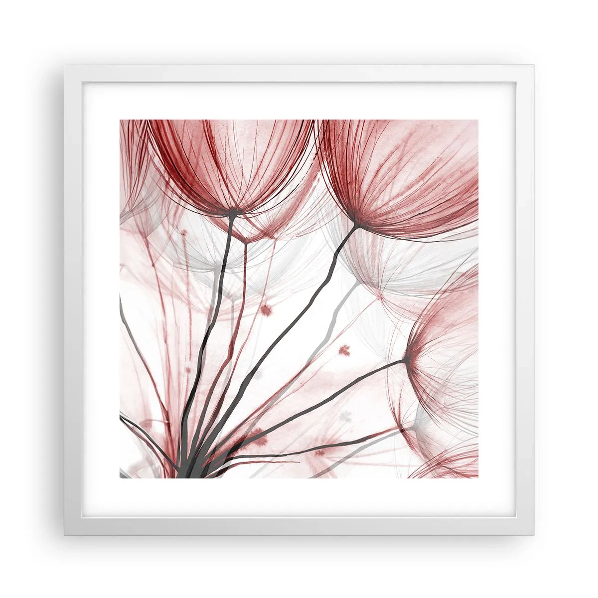 Poster in white frmae - Before Takeoff - 40x40 cm